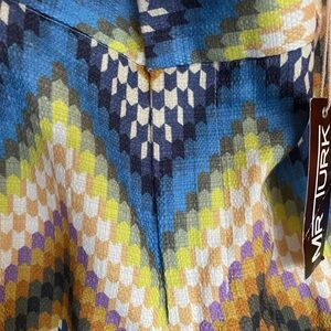 Mr. Turk Colorful Chevron Patterned cotton weave Pants